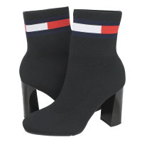 Sock Heeled Boot